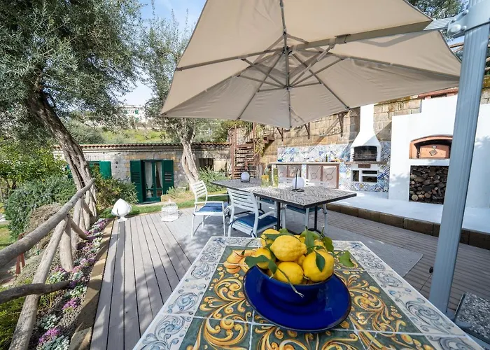 Villa Margherita Con Hammam & Jacuzzi Península Sorrentina